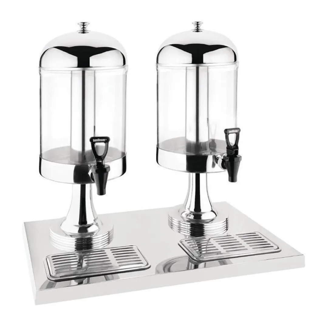 Olympia Dubbele Drankdispenser 14L - Zwart