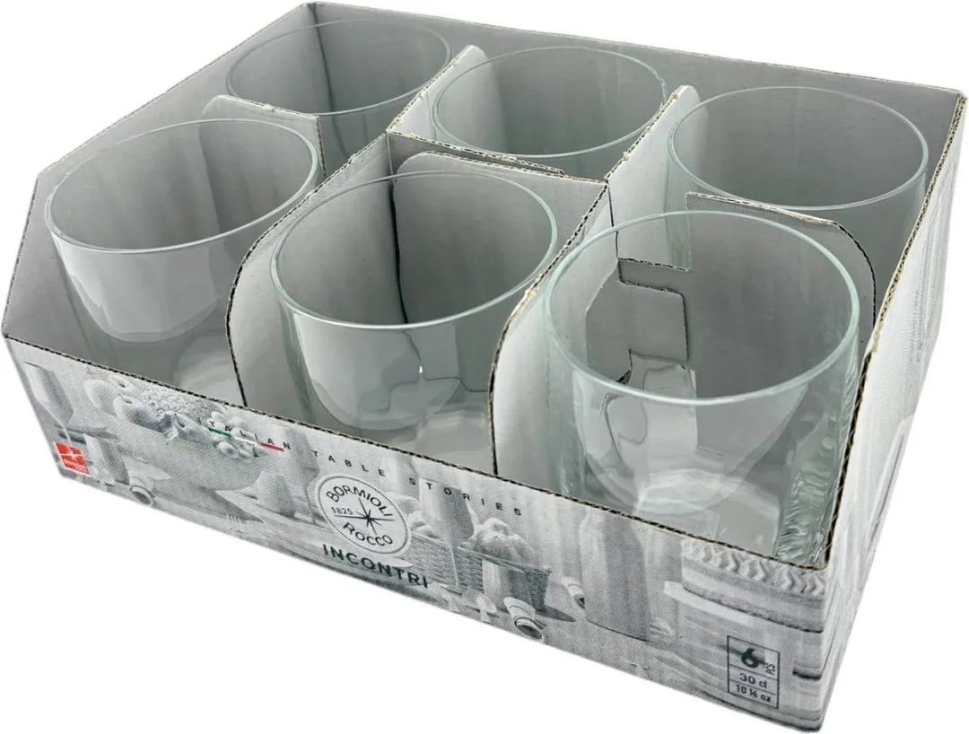 Bormioli Rocco Drinkglazen 6-delig 300ml - Transparant