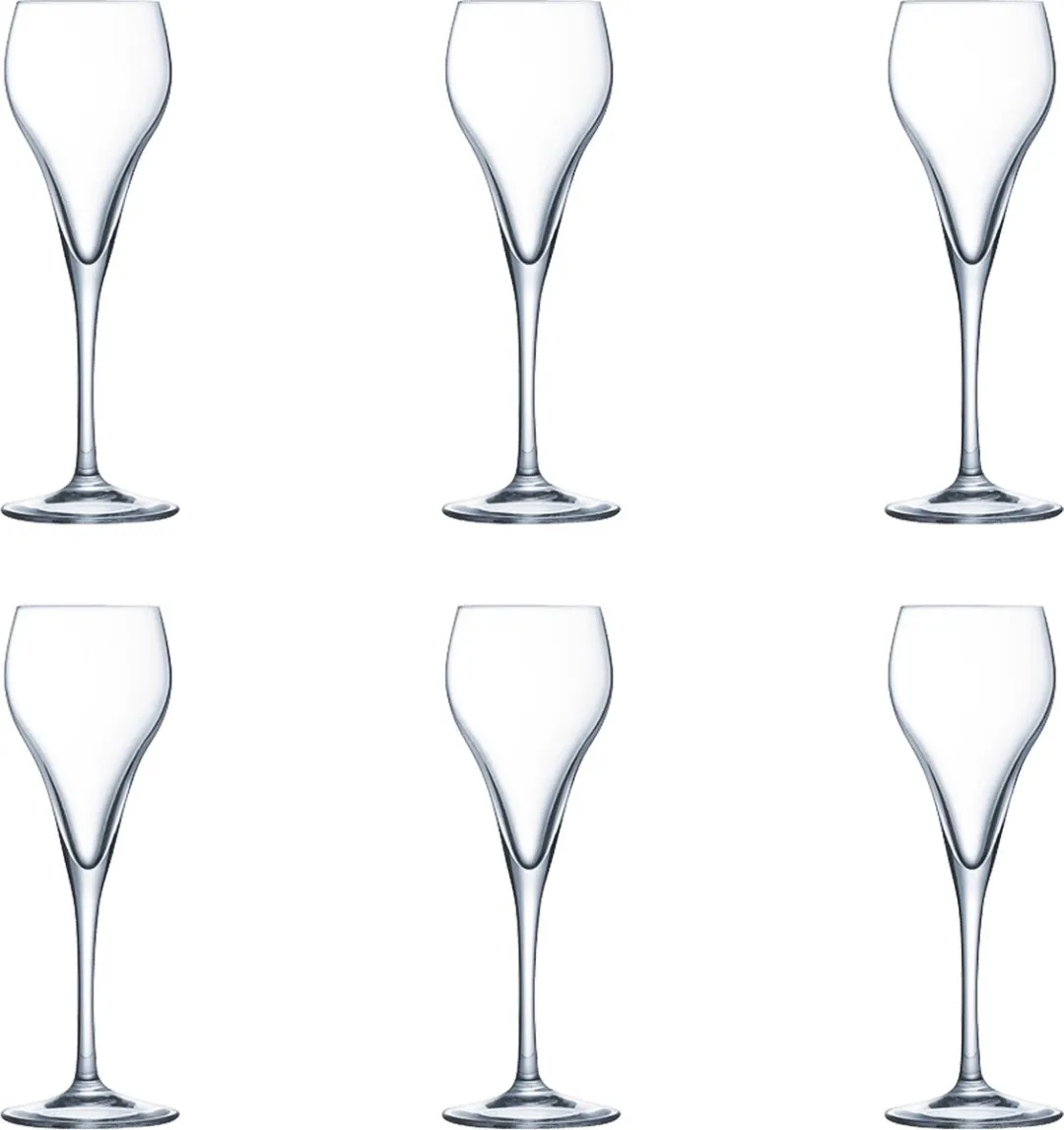 Arcoroc Brio Champagneglas 16cl - Set van 6
