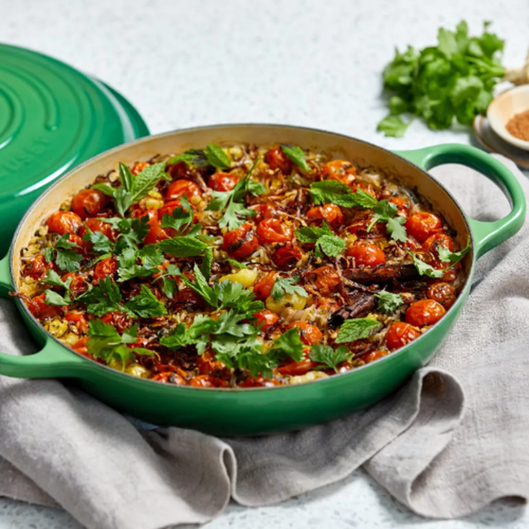Le Creuset Braadpan Marmite Bamboo Ø26cm - 4.1L