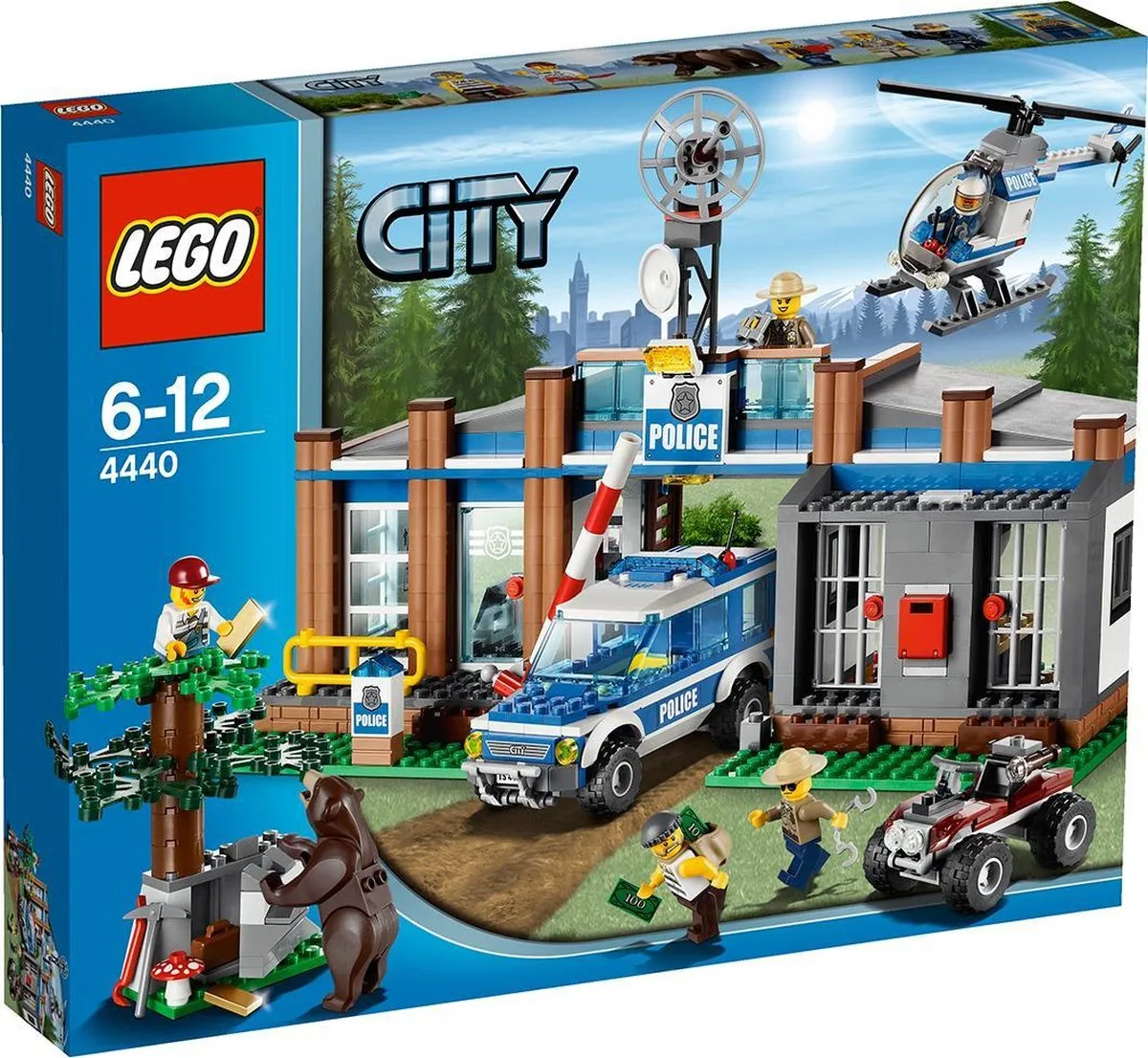 LEGO City Bospolitiebureau 4440