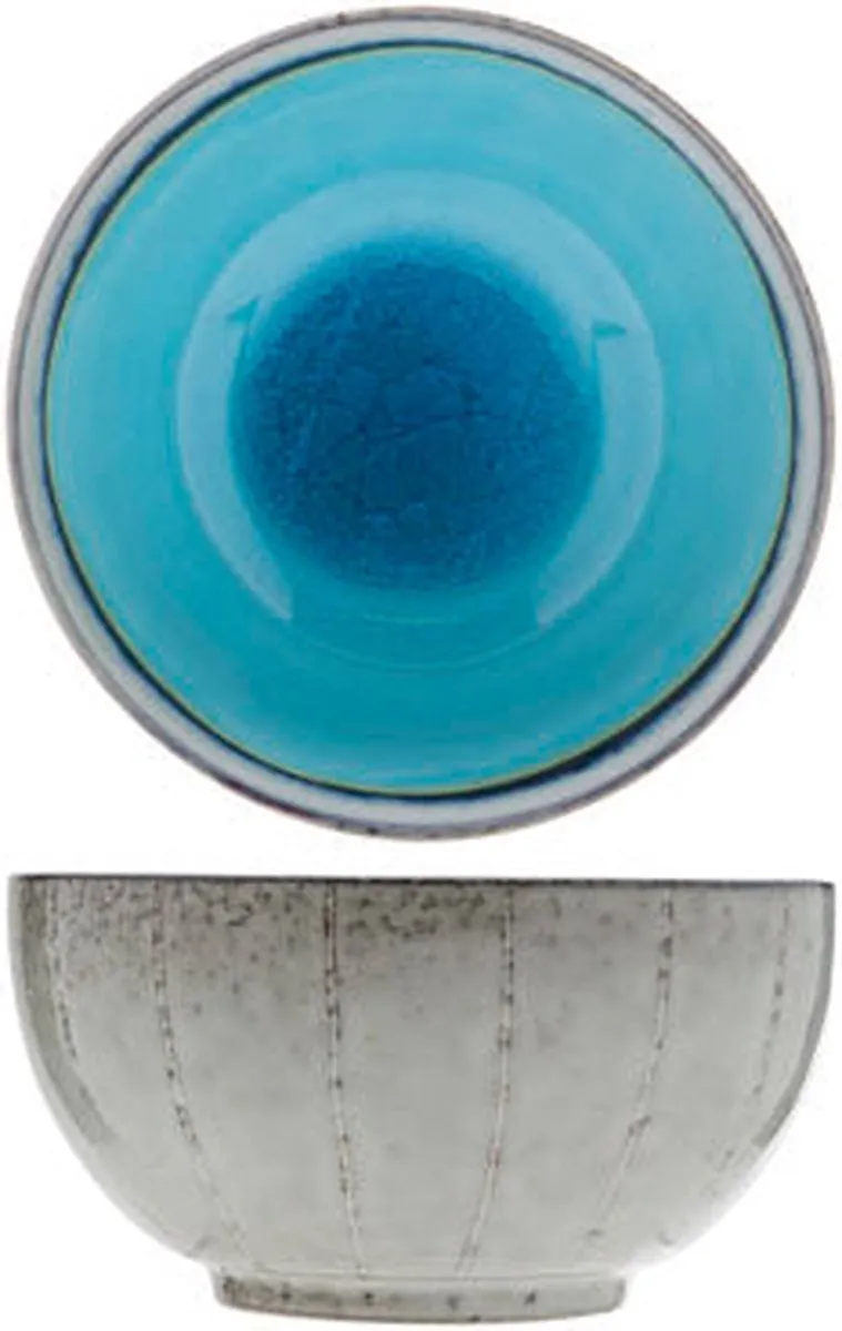 Cosy&Trendy Giana Blauwe Kom - Ø13,5x7cm