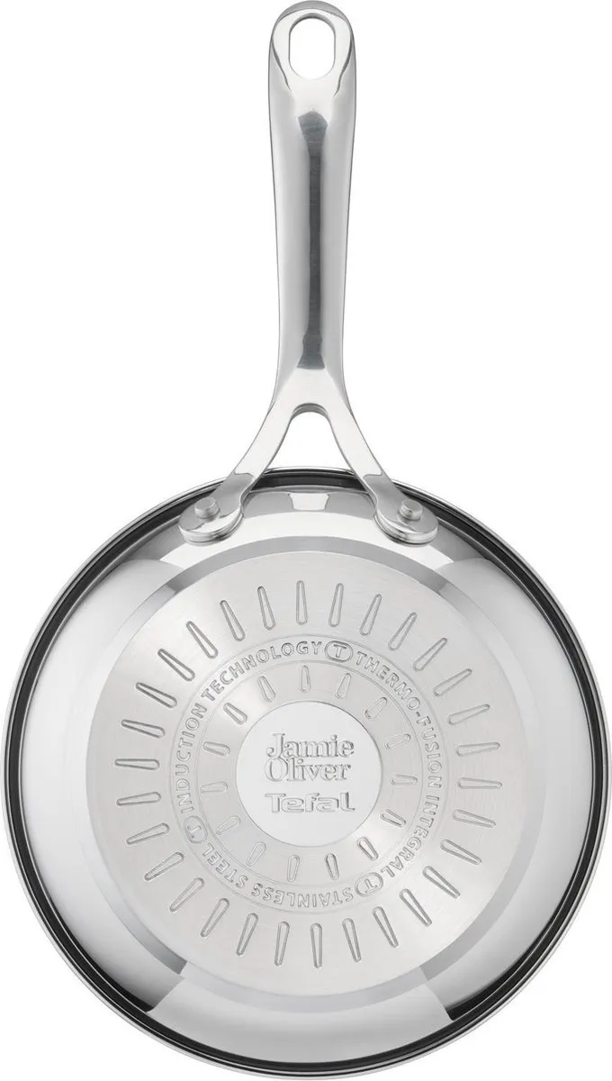 Jamie Oliver by Tefal Cooks Direct On Koekenpan 24cm - Zilver