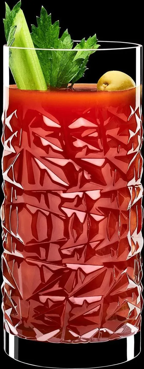 Luigi Bormioli Mixology Textures Longdrinkglas 48cl - 6 Stuks