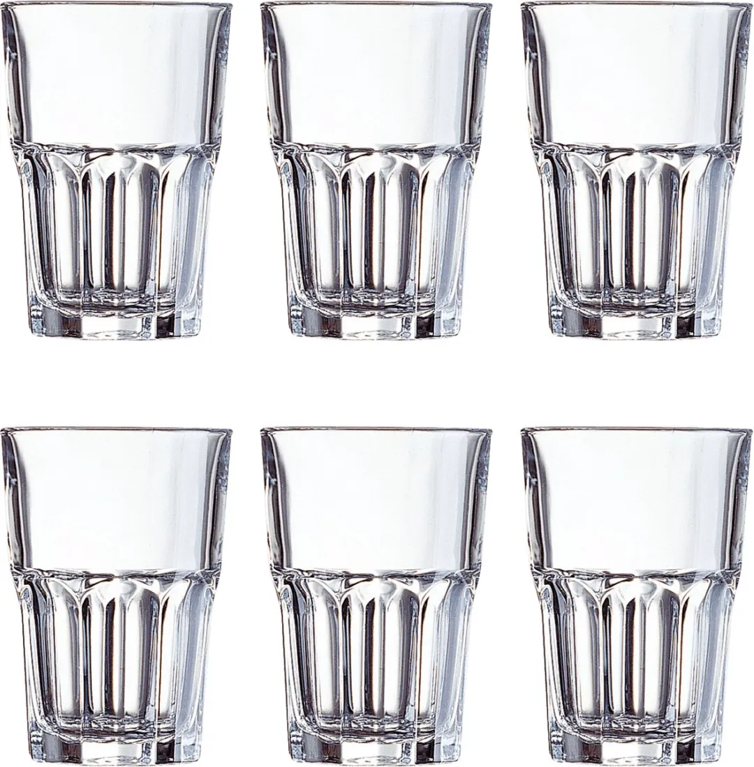 Arcoroc Granity BIJ2607A Waterglazen - 6 Stuks - 350ml - Transparant