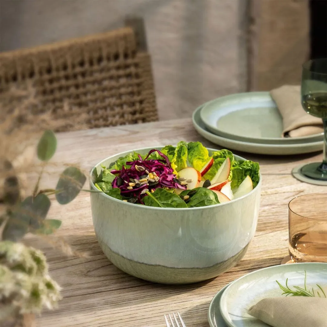 Villeroy & Boch Perlemor Alga Serveerschaal 22cm - Groen