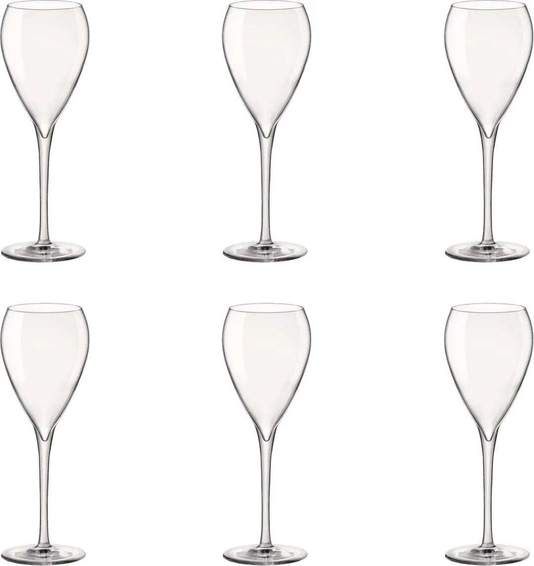 Bormioli Rocco Tre Sensi Champagneglas 21cl - 6 Stuks