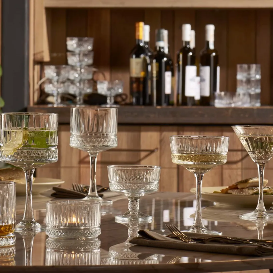 Pasabahce Elysia Champagneglas 26cl - 4 Stuks - Goud
