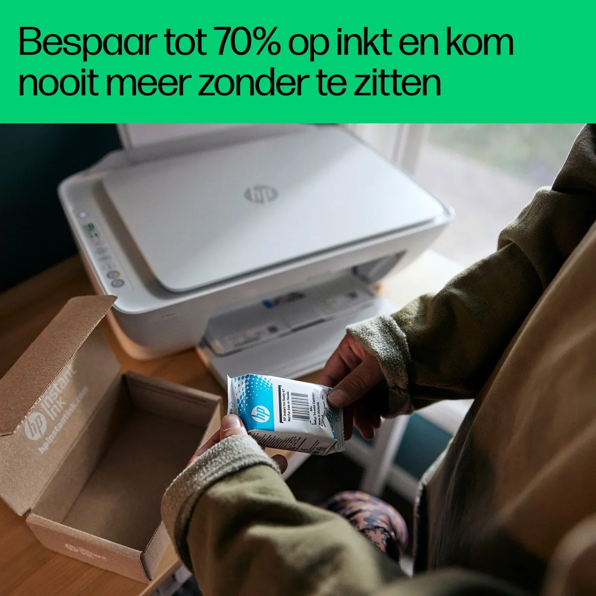 HP DeskJet 2822e All-in-One Printer - Wit