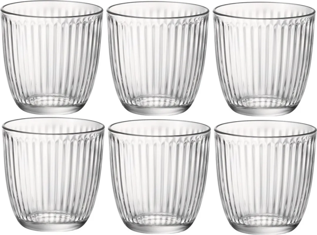 Bormioli Rocco Drinkglazen - 6x stuks - transparant - 290 ml - waterglazen - Tumblers