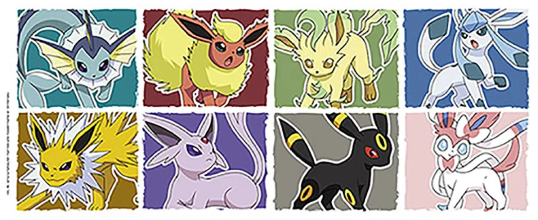 Pokémon Evoli Kop - MG1964 - Multicolor