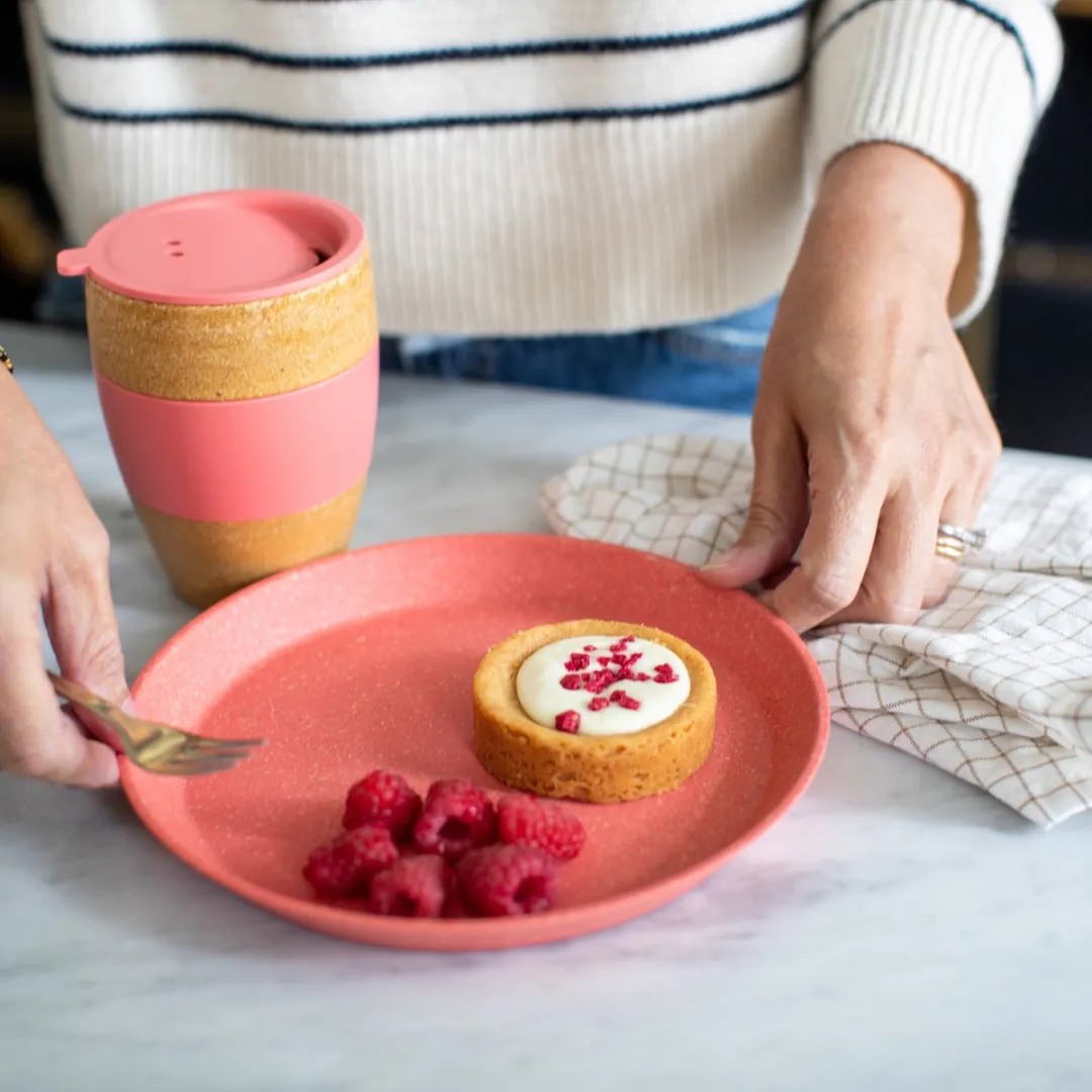 Koziol Connect Plate Roze ø 21cm - 4 Stuks - afbeelding 6 van 6