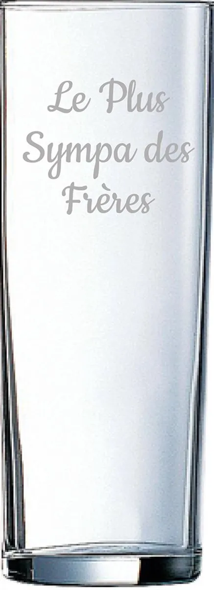 Arcoroc Longdrinkglas Le Plus Sympa des Frères 31cl