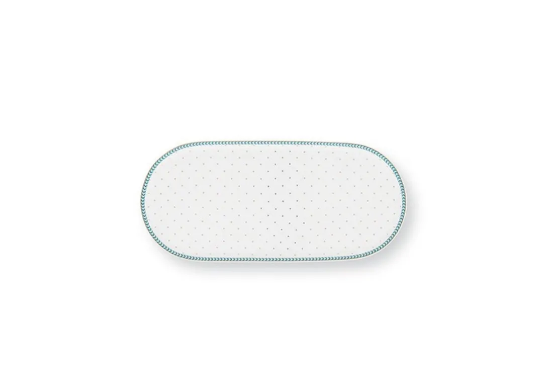 Pip Studio Julie Dots Schotel 51.018.152 - Wit