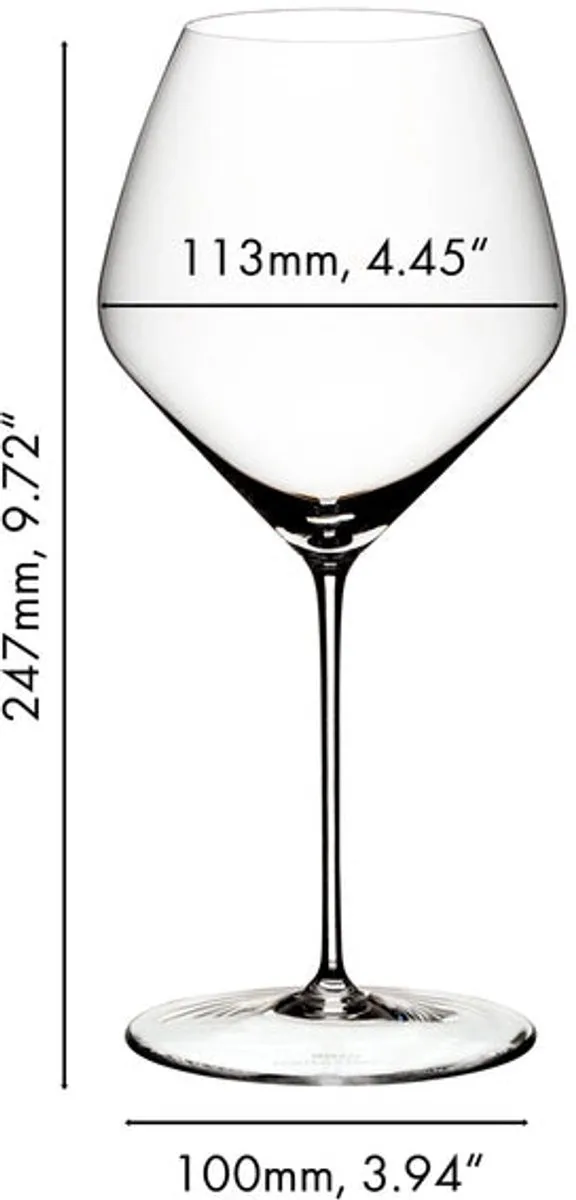 Riedel Veloce Rode Wijnglazen 763ml - 4 Stuks
