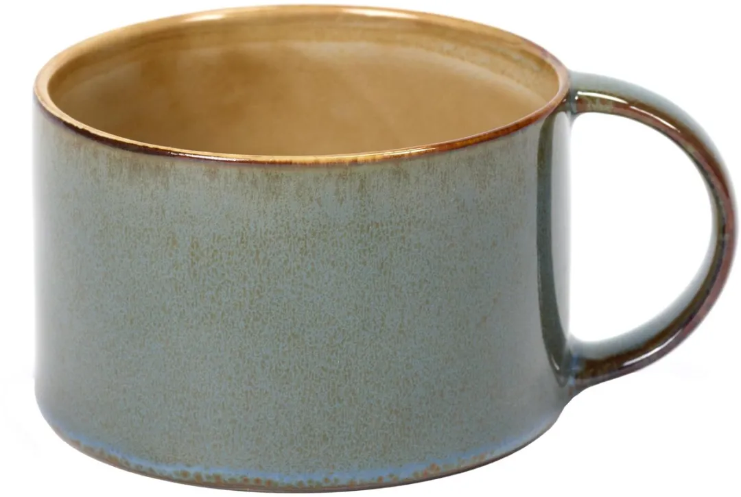 Serax Terres de Rêves by Anita Le Grelle Koffiekop - Ø8xH5,1 cm - Misty Grey/Smokey Blue