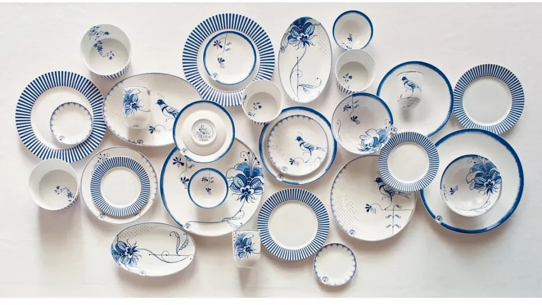 Pip Studio Pip & The Blue Bird Grote Mok - Wit