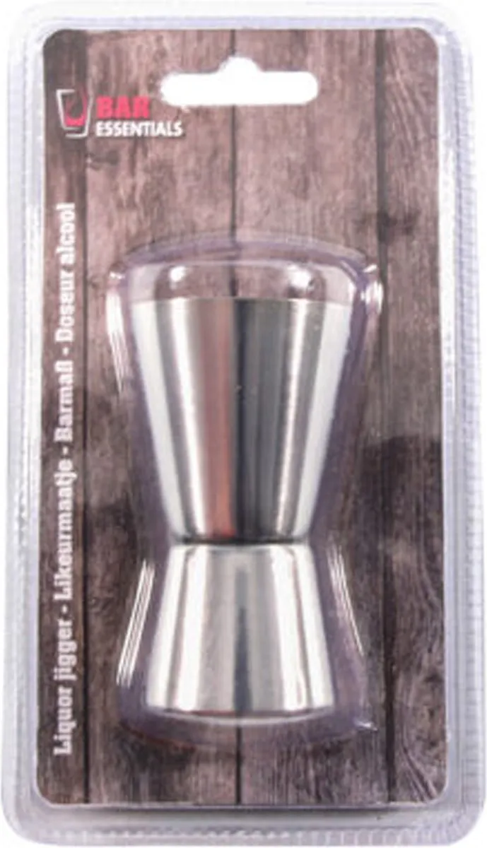 Cosy&Trendy Gin Tonic Glazen 6-delig - 700ml - 2-in-1 RVS Maatbeker