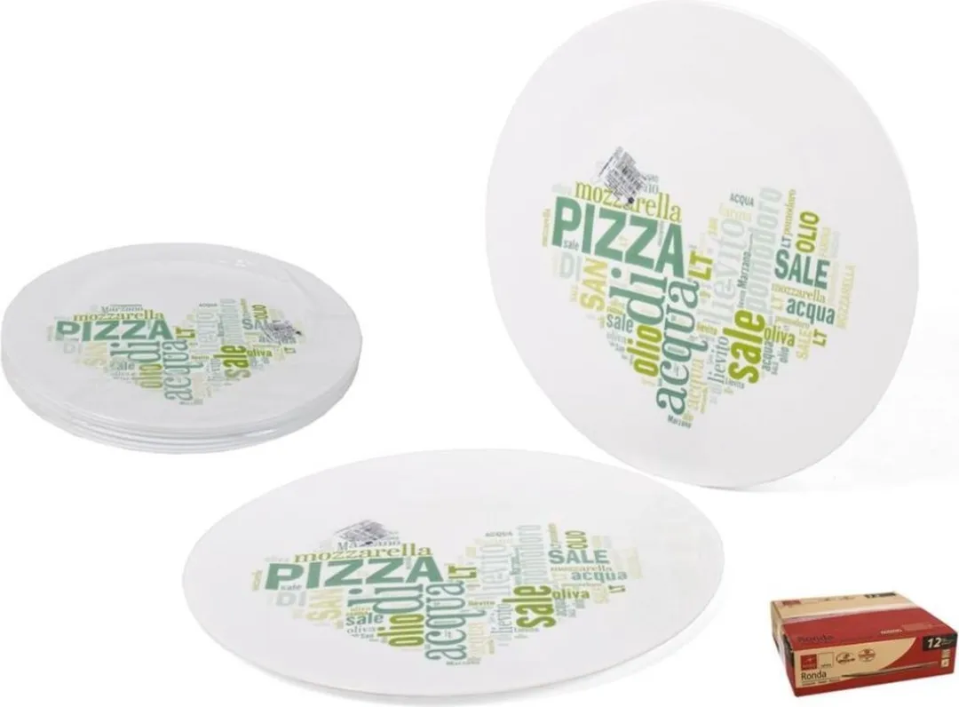 Bormioli Rocco Pizzabord 33cm - Groen - 05419320F