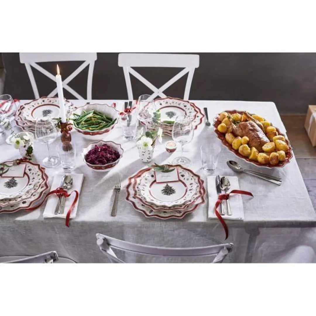 Villeroy & Boch Toy's Delight Soepbord 26cm - Wit/Rood