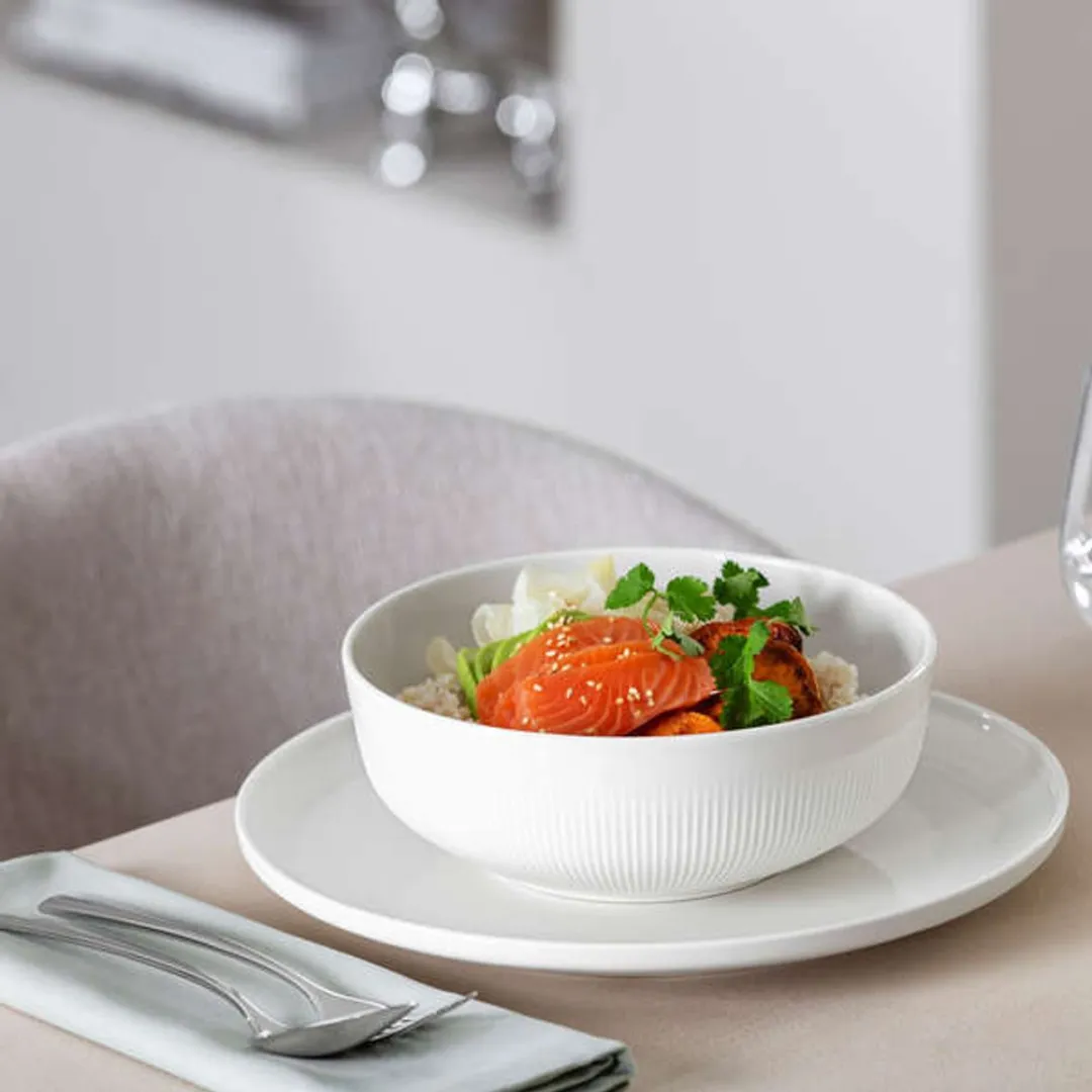 Villeroy & Boch Afina Dinerbord - Ø27cm - Wit