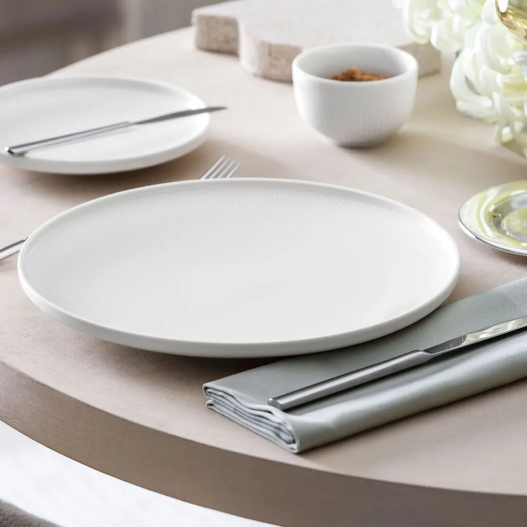 Villeroy & Boch Afina Dinerbord - Ø27cm - Wit