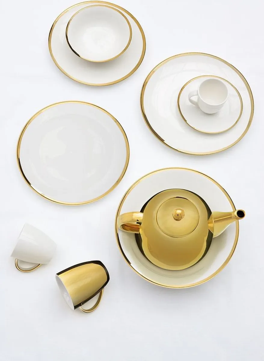 vtwonen Basic Theepot Goud - 1.8L