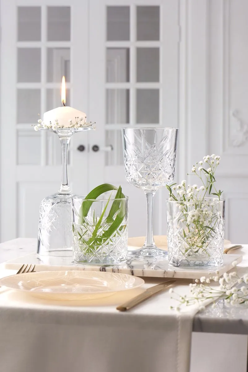 Pasabahce Timeless Wijnglas 33cl - 4 Stuks
