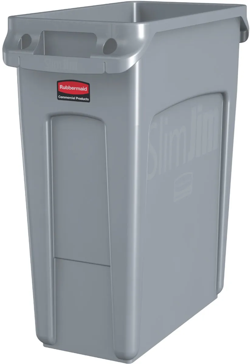 Rubbermaid Slim Jim 60L - Blauw