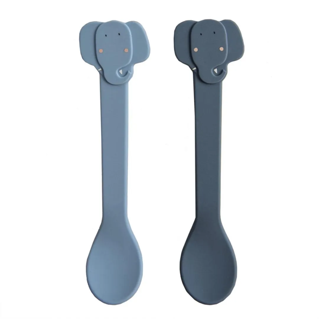 Trixie Mrs. Elephant Siliconen Lepel 2-pack