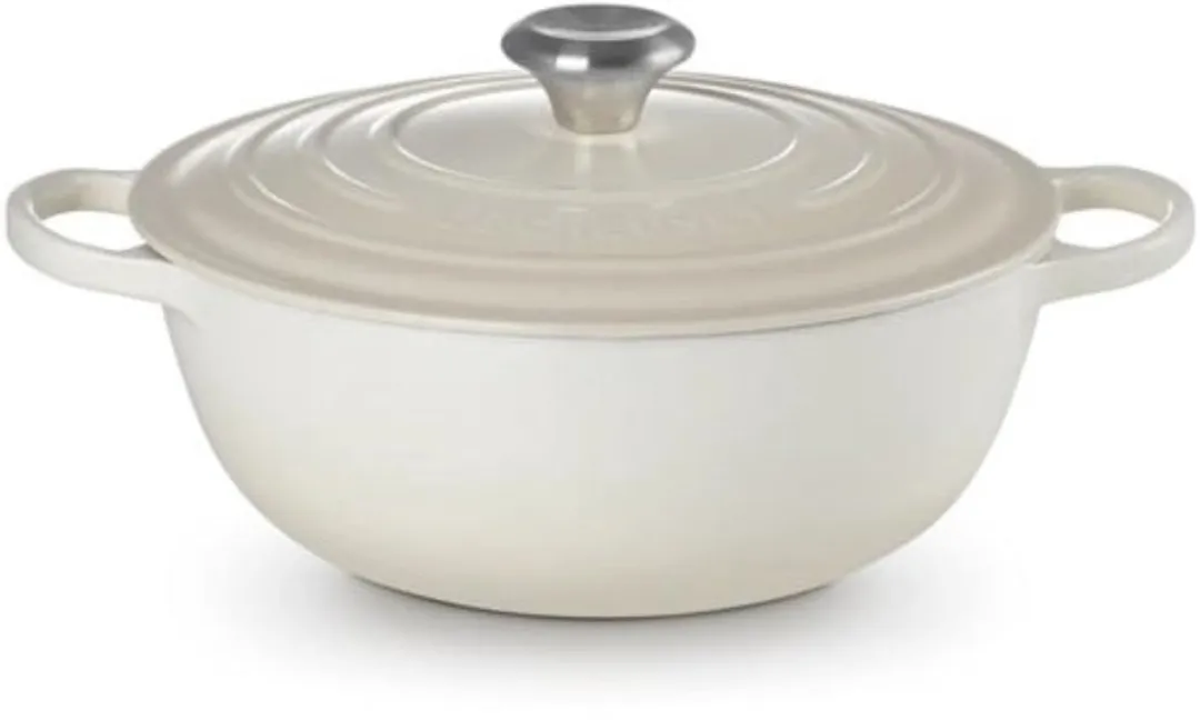 Le Creuset Marmite Signature 28cm Meringue