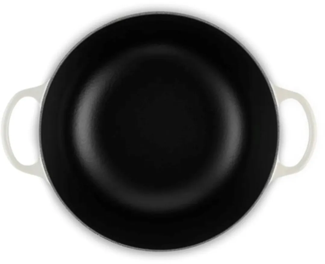 Le Creuset Marmite Signature 28cm Meringue - 4.9L