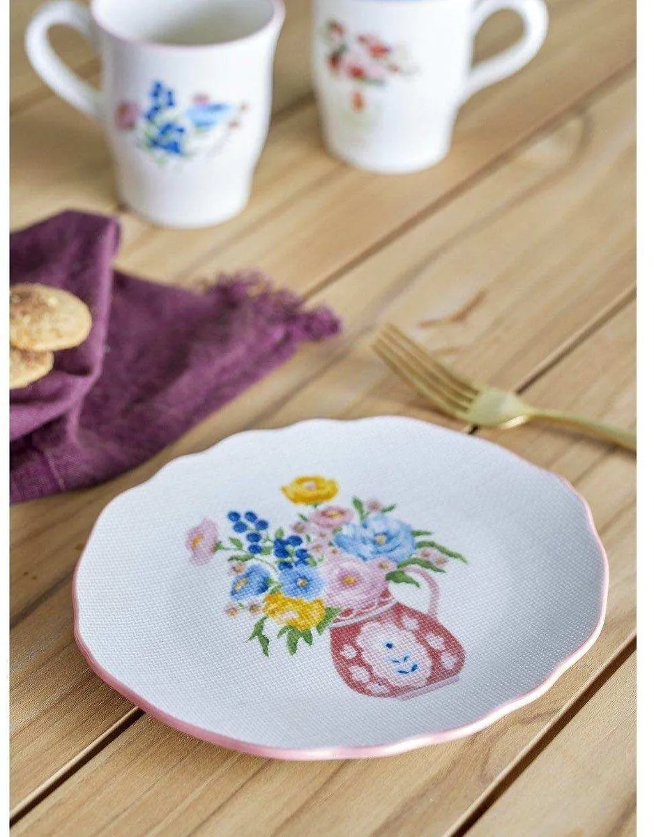 Bloomingville Dorothy Bord - Roze 20x17cm