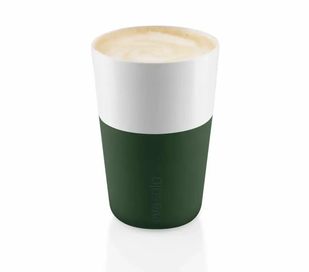 Eva Solo Beker voor Cafe Latte Set 2 Stuks - 0.36L - Groen