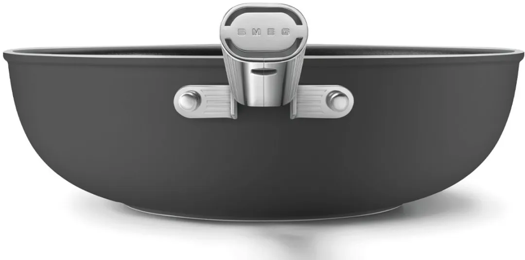 Smeg WOF3002BLM Wok 30cm - 6.6L - Zwart