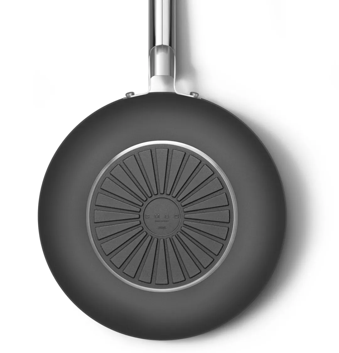 Smeg WOF3002BLM Wok 30cm - 6.6L - Zwart