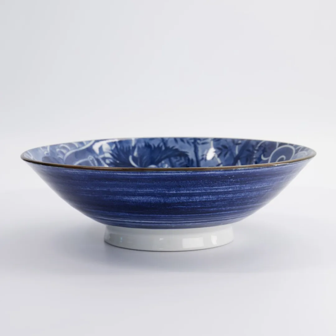 Tokyo Design Studio Yakuza Ramen Bowl Blauw 1600ml