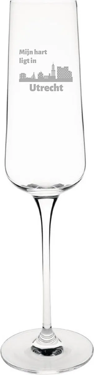 Olympia Gegraveerd Champagneglas Utrecht 27cl