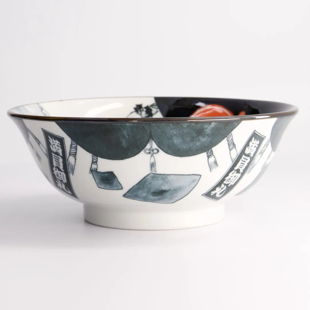 Tokyo Design Studio Asakusa Ramen Bowl Sumo 1250ml - 20.5x8cm