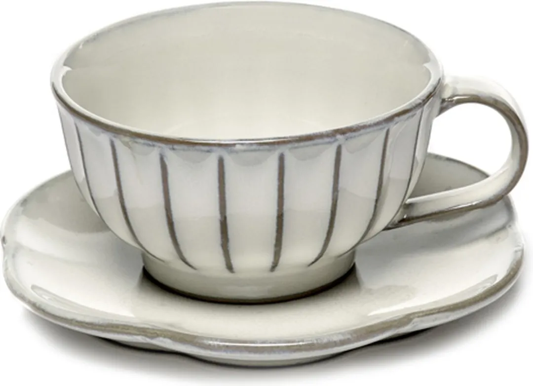 Serax Sergio Herman Cappuccinokoppen - 4x 200ml - Wit
