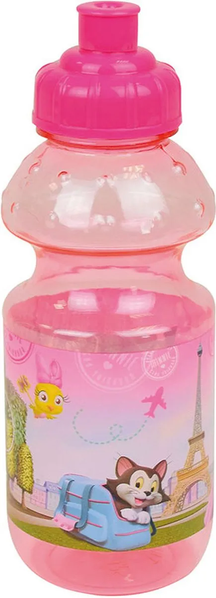 Disney Minnie Mouse Drinkfles 350ml - Roze