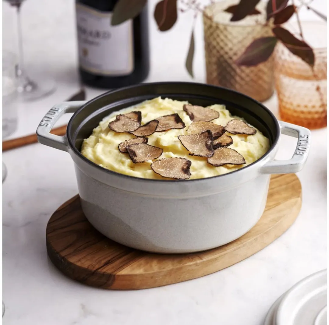 Staub Cocotte Rond 24cm - Wit - afbeelding 6 van 6