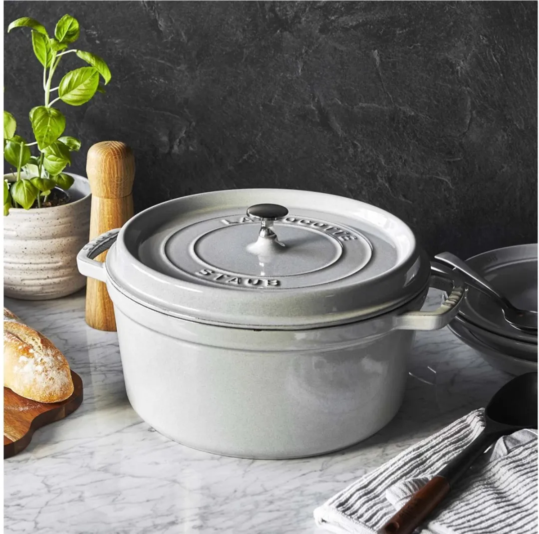 Staub Cocotte Rond 24cm - Wit