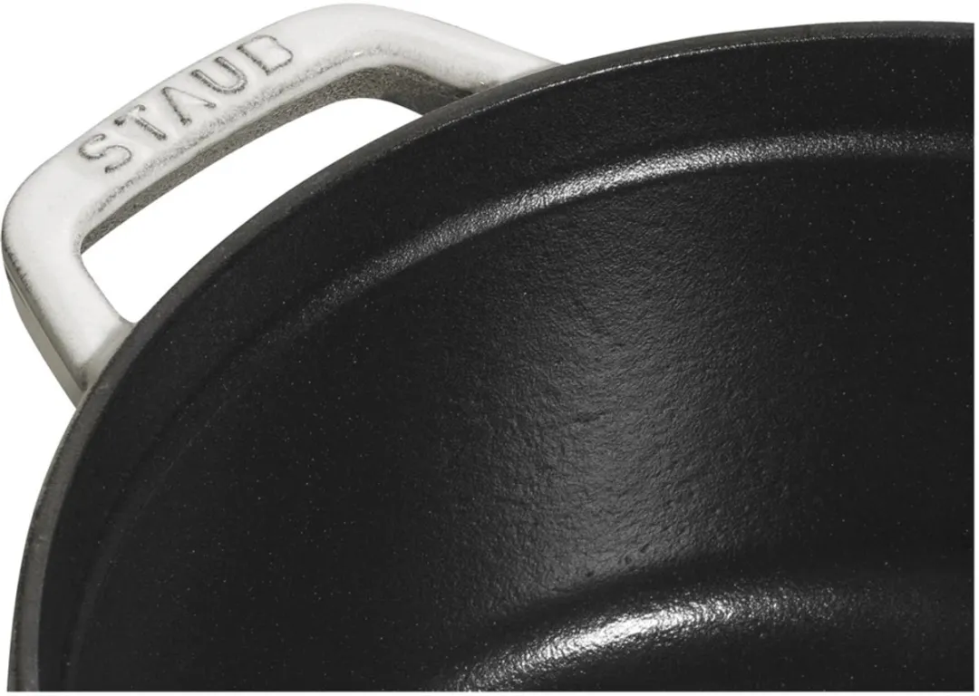 Staub Cocotte Rond 24cm - Wit