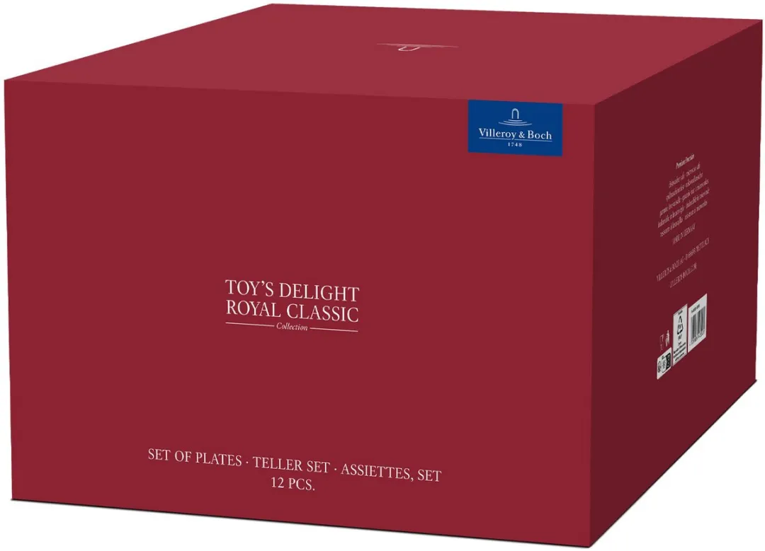 Villeroy & Boch Toy's Delight Royal Classic Serviesset 12-delig - Wit