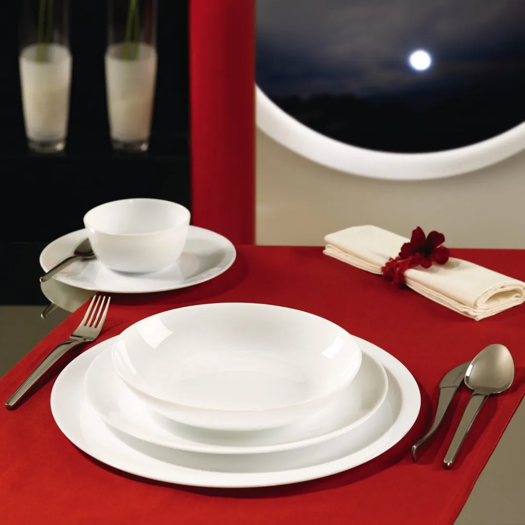 Bormioli Rocco Pizzabord Ronda 33cm - Wit