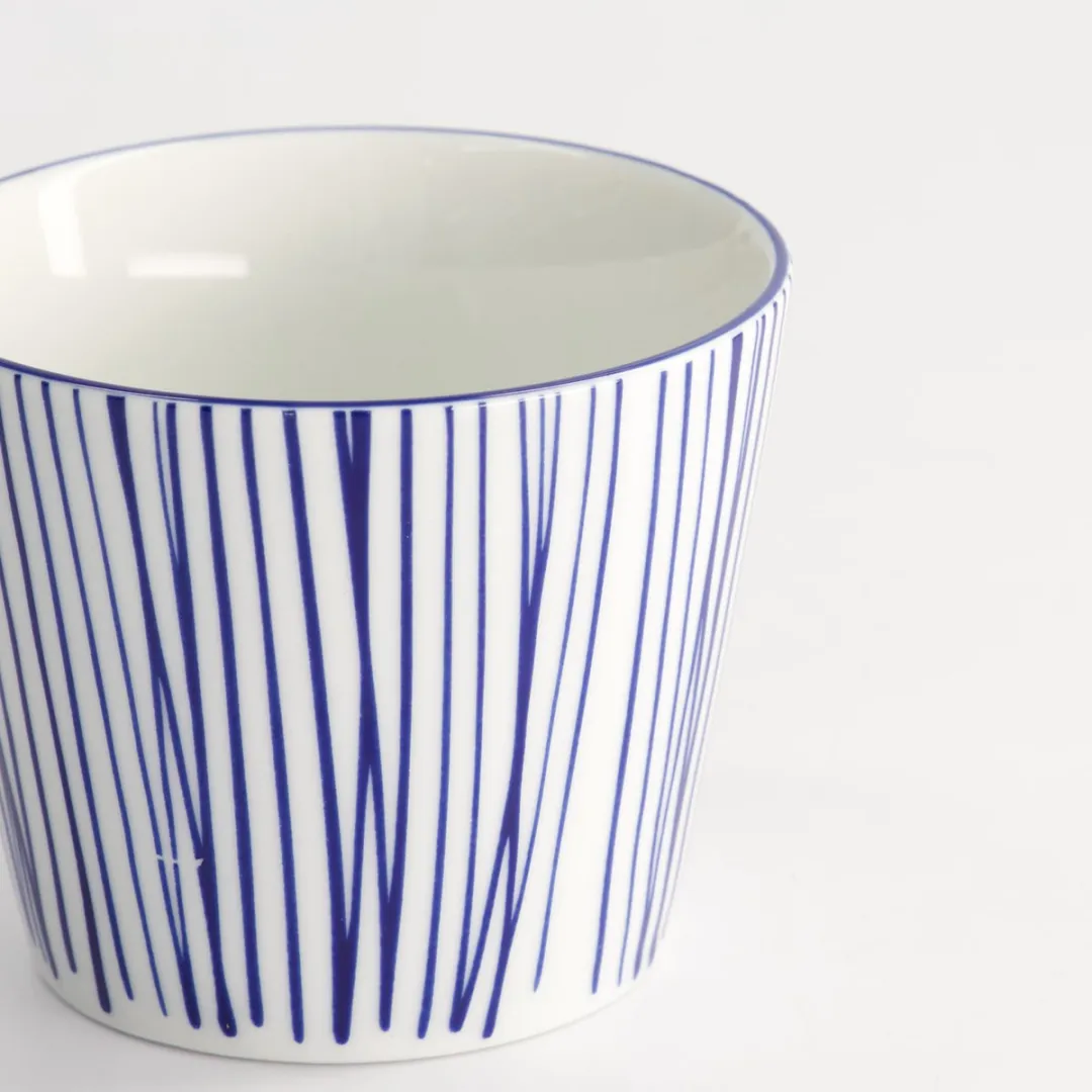 Tokyo Design Studio Nippon Blue Kop 180ml - Blauw/Wit