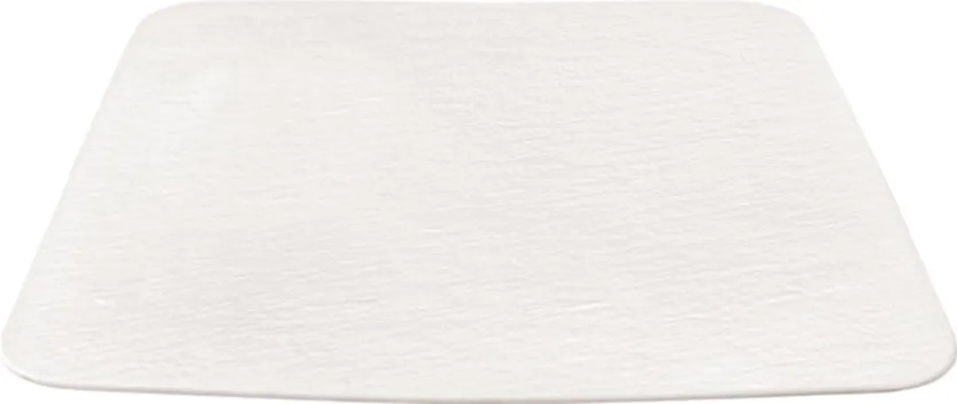 Villeroy & Boch Onderbord / Gourmetbord Manufacture Rock - Wit - 32.5 x 32.5 cm