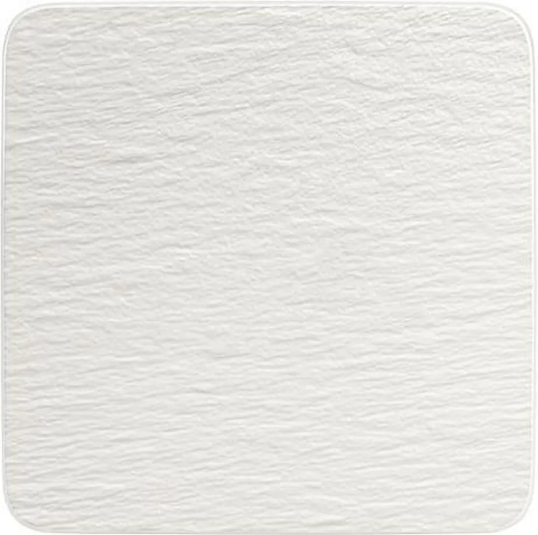Villeroy & Boch Manufacture Rock Onderbord Wit 32,5x32,5cm - afbeelding 6 van 6