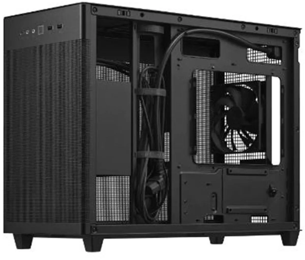 ASUS Prime AP201 PC Behuizing - Zwart - afbeelding 6 van 6